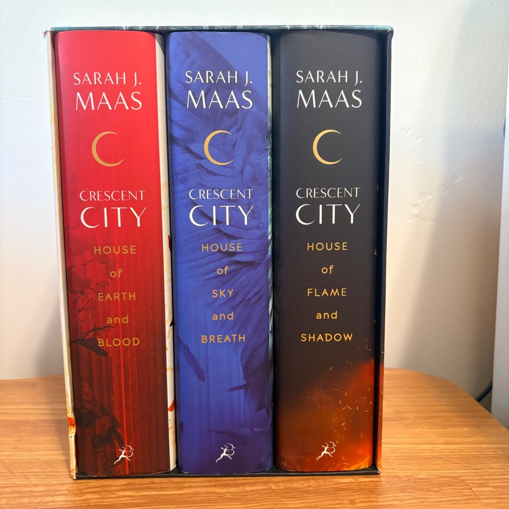 Crescent City Trilogy Box Set 1 2 3 Maas 1st Edition English Book Hardcover